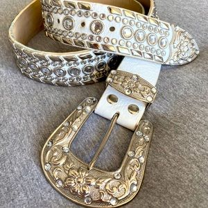 Leather Stuffed BUCKLE Belt